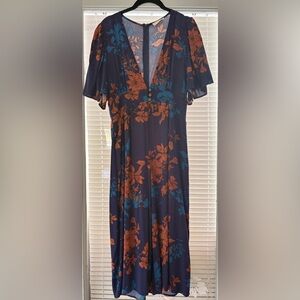 Floral Print Jumpsuit